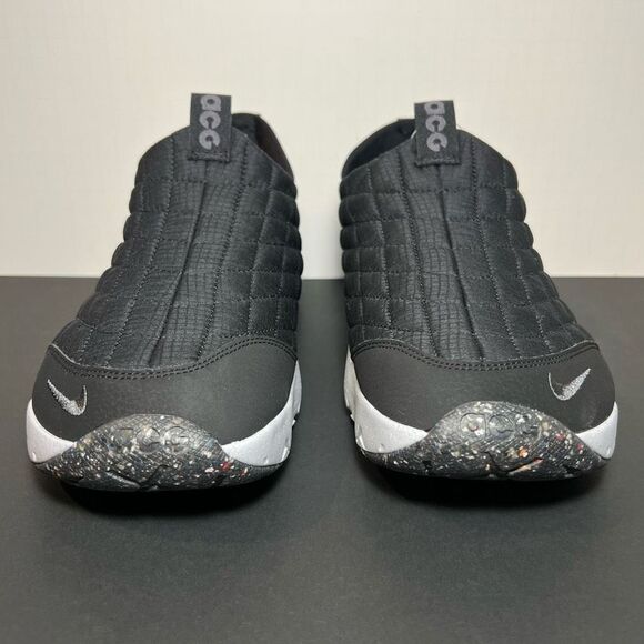 *NWOB* Mens NIKE ACG Moc 3.5 Black Quilted Slip On Shoes / Size 11 - Picture 2 of 8